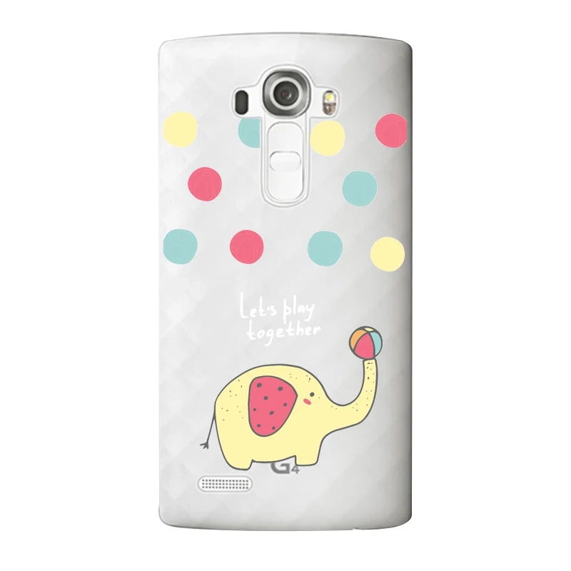 Мягкий прозрачный ТПУ чехол с пандой для телефона LG G3 G4 G5 V10 K3 K4 K5 K8 K10 2017 Бесплатная