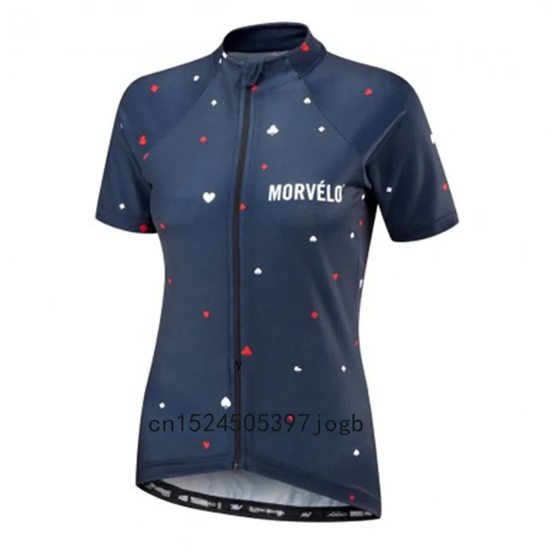 Morvelo 2019 для женщин Велоспорт Джерси рубашка велосипед дышащий велосипедная форма