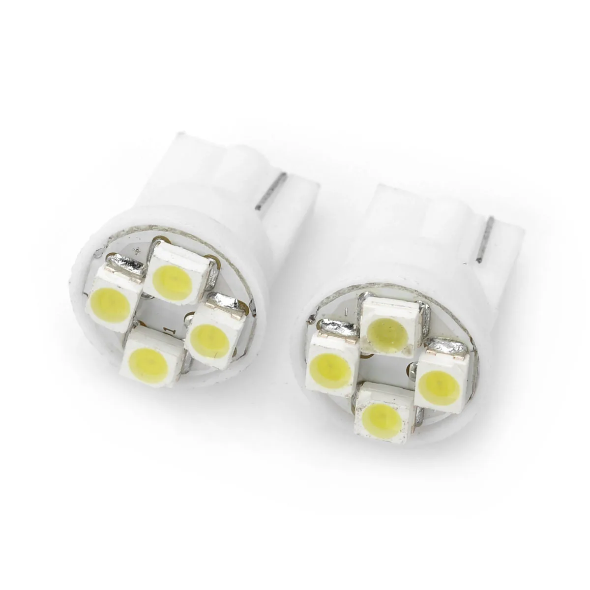T10 4 SMD из светодиодов 1 Вт 10LM 7000 К белый свет лампы для автомобилей ( DC 12 V/Pair )|light sockets