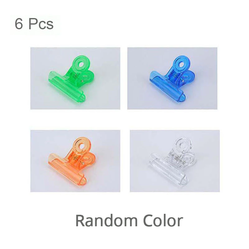 6pcs Pnching Clips 1 м/1,5 м/2 м стекловолокно для ногтей для быстрого строительства советы белый акрил для DIY УФ гель для ногтей аксессуары инструмент со скребком - Цвет: 6pcs Pnching Clips