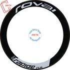 8 предметов Серый цвет 2 колесаНабор для шоссейного велосипеда 700c колеса обода Стикеры s для углерода обод колеса Велосипедное гоночное Велосипедное Колесо обода Стикеры