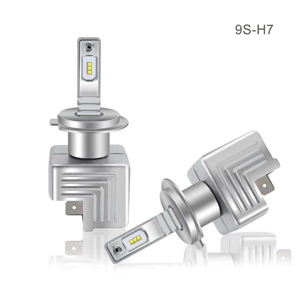 Автомобильные светодиодные фары EURS H4 H7 ZES Chip H11 9005 H1 9006 12000LM 9S автомобильные