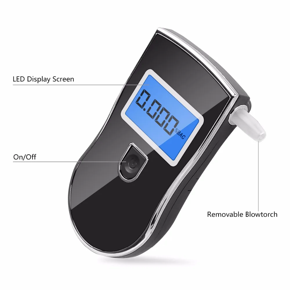Digital Breath Alcohol Tester Police High-precision For Breathalyzer Test Meter | Автомобили и мотоциклы