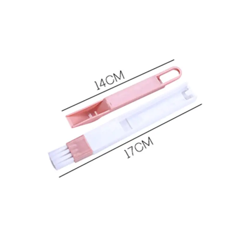 DoreenBeads 1 PC 17 cm Removable Cleaning Brush Multifunction Household Cleaner Tool For Window Door Frame Groove Computer Dust