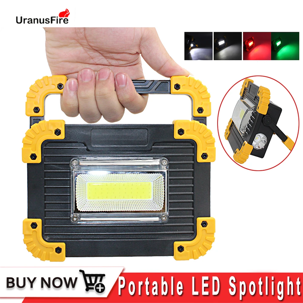 

Светодиодный светильник для вспышки, перезаряжаемый рабочий светильник, фонарь, лампа 3 режима, точечный светильник, прожектор, светильник ...