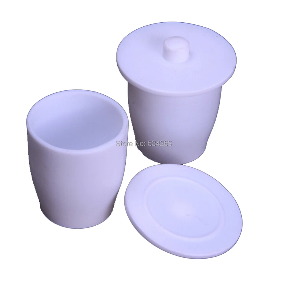 100 мл PTFE тигель с крышкой тефлоновый лабораторный для Химического Эксперимента |