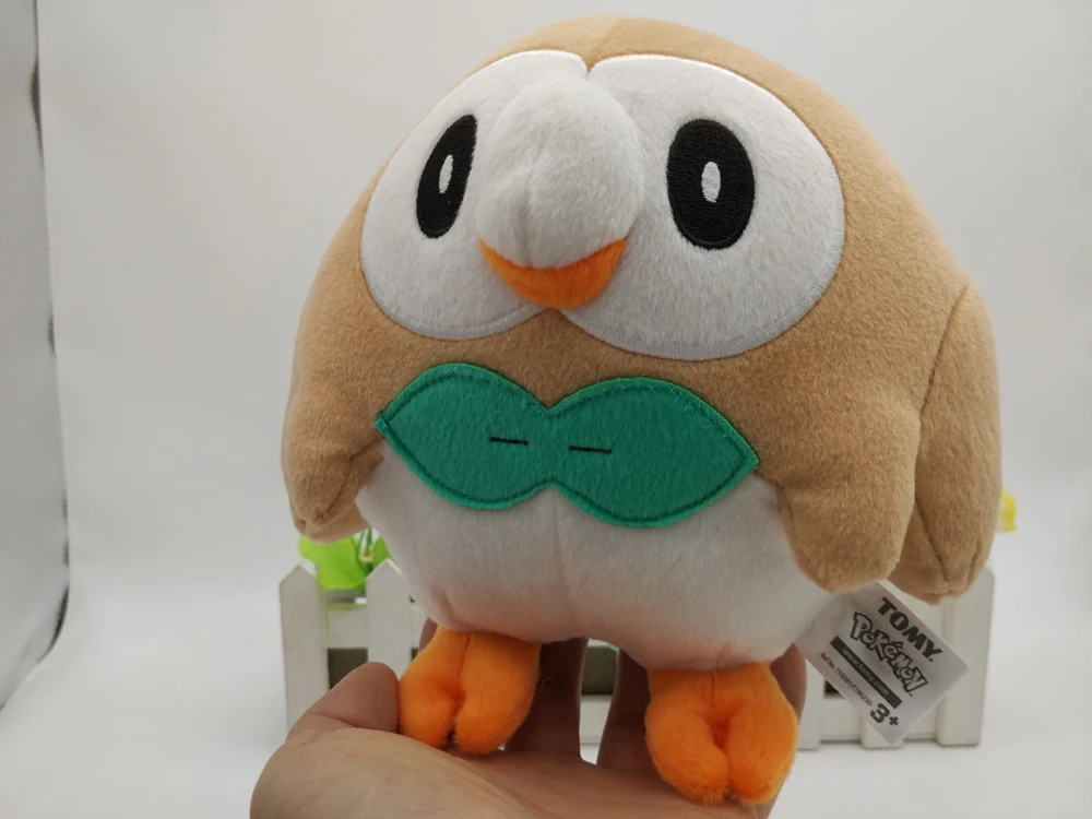 Плюшевая игрушечная кукла pokemon Rowlet 16 5 см новинка|toy plush|doll plush toyplush doll toys |
