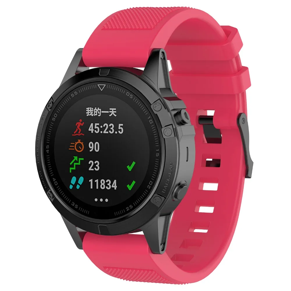 Браслет для часов FIFATA 22 мм с текстурой Garmin Fenix 5 браслет Forerunner935