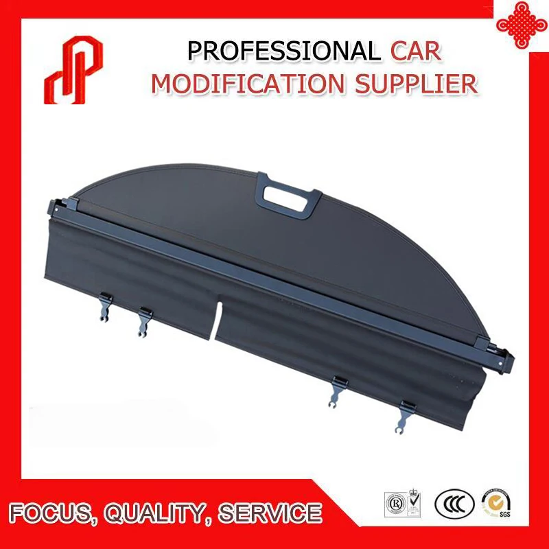 

Black beige color Rear Trunk Security Shield retractable Cargo cover Tonneau cover for JADE 2013 2014 2015 2016