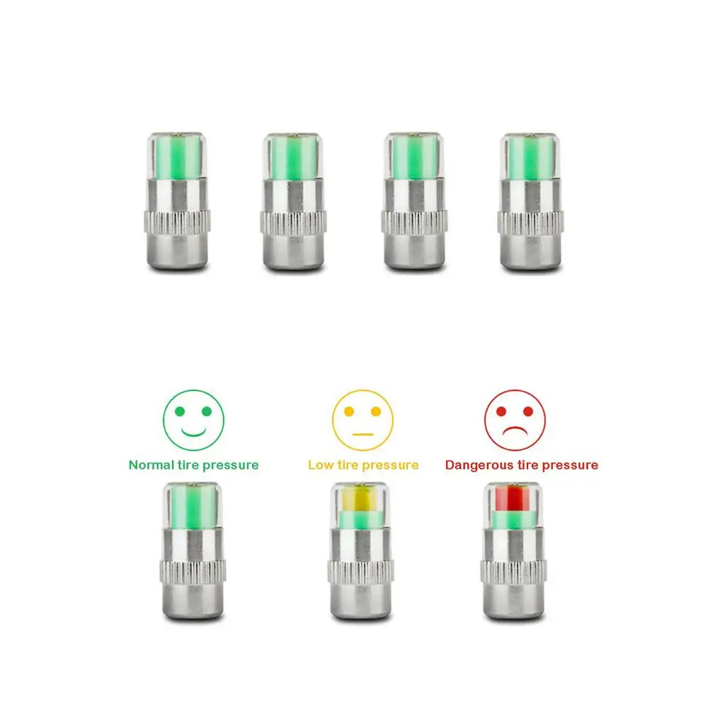 4 шт./лот Автомобильный датчик давления в шинах автомобильный индикатор