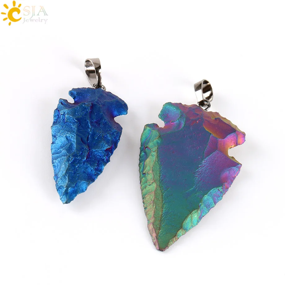 CSJA натуральный индийский необработанный оникс тибетское ожерелье мужское синее