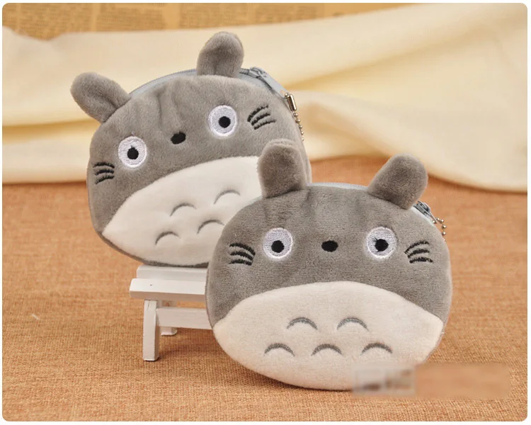 10 см плюшевый мягкий Мой сосед Тоторо Мини Kawaii игрушечный брелок милый Кошелек