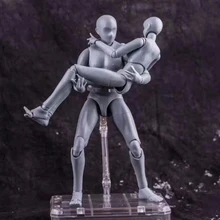 28cm1/6 она подвижное тело мужской женский Коллекционная фигурка игрушки серый Делюкс издание живопись аниме модель кукла манекен арт эскиз