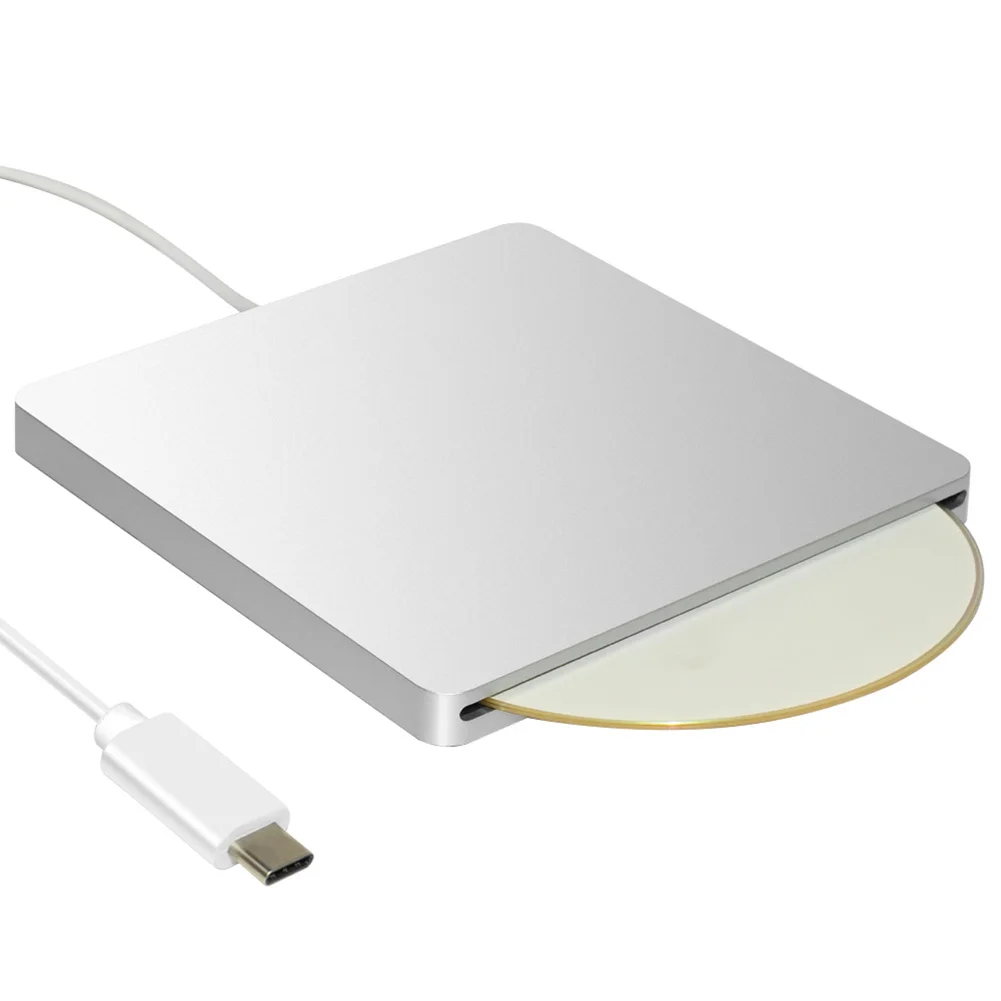 Горячий Универсальный Тип C внешний слот в нагрузке DVD привод горелки USB оптический дубликатор
