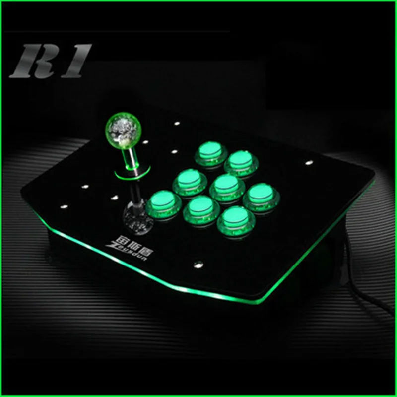 Игровой USB джойстик с 8 кнопками и светодиодной подсветкой|usb joystick|arcade usbjoystick arcade usb