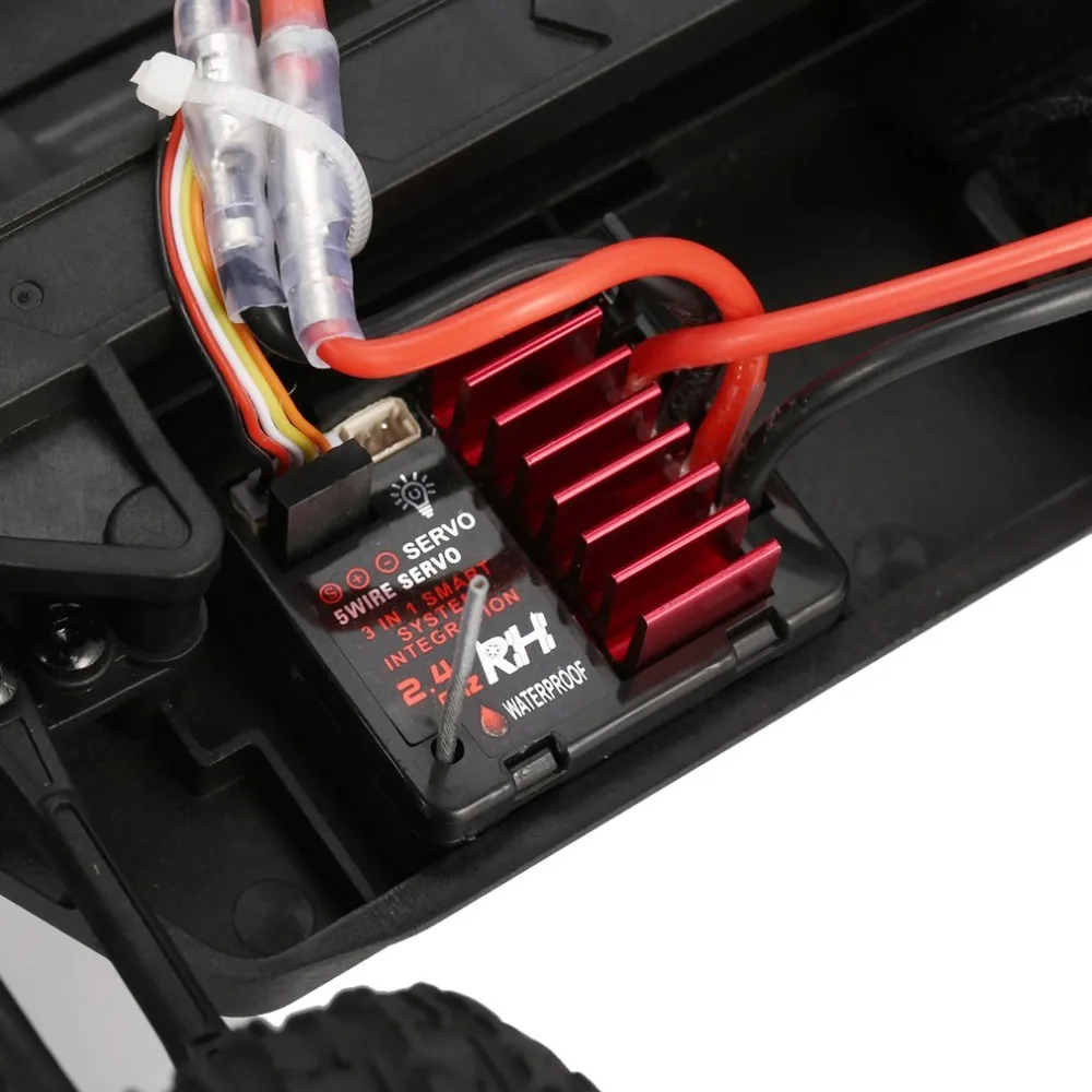 REMO 1631 1/16 Масштаб 2,4 г 40 км/ч высокая скорость 4WD матовый внедорожный грузовик большие колеса Bigfoot SMAX RC автомобиль дистанционного управления детский подарок