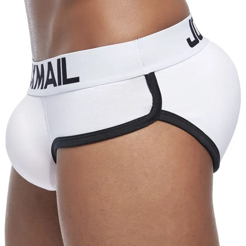 JOCKMAIL брендовые улучшенные мужские сексуальные трусы брифы гей накладка на пенис