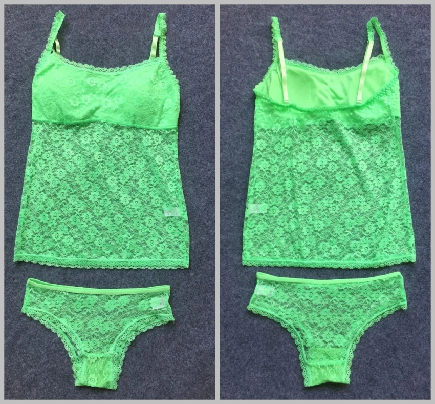 Полный кружевной охват 40-60 кг женская сексуальная ночная рубашка топ и шорты