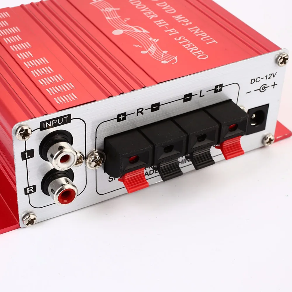 Vehemo Mini 2CH Hi Fi Цифровой Мотоцикл Авто стерео выход усилитель мощности режим звука