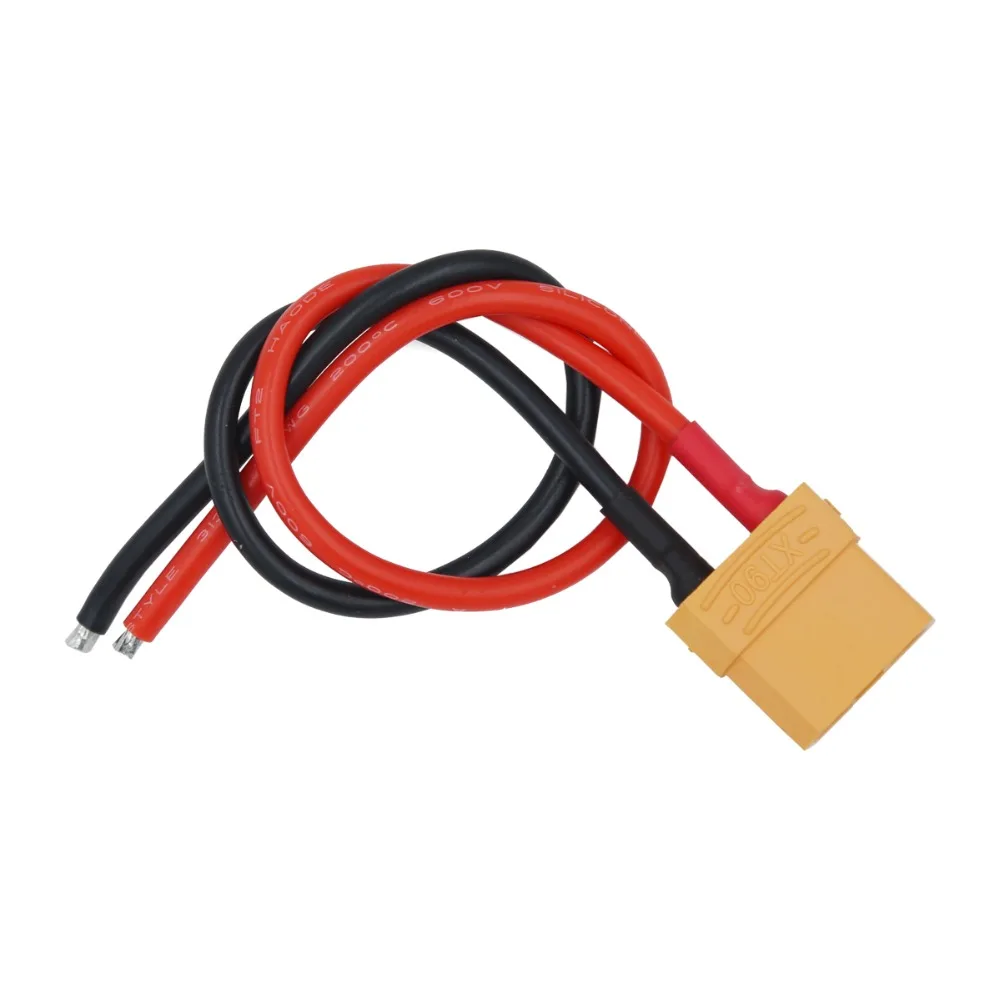 50 шт./лот RC кабель батареи XT90 Разъем Мужской Женский с 14AWG силиконовый провод для