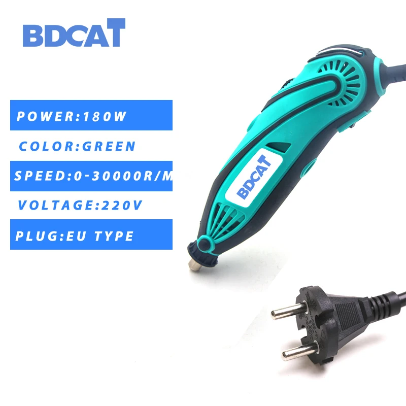 BDCAT 2018 новый стиль электрический Dremel Мини дрель полировальная машина переменная