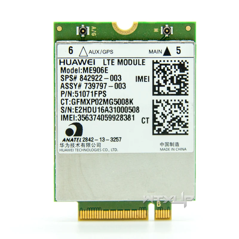 4G модуль/карта для huawei ME936 SPS 756993-005 NGFF M.2 fdd-lte WCDMA/HSDPA/HSUPA/HSPA+ GPRS/EDGE для ноутбука hp