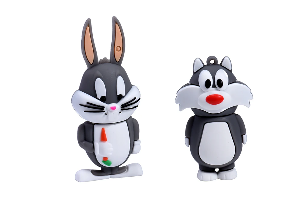 JASTER USB 3,0 Looney ttes usb флеш-накопитель 32 ГБ флеш-накопитель 16 Гб 64 ГБ 4 ГБ жуки кролик Даффи утка мультфильм горячая Распродажа животное ручка-накопитель