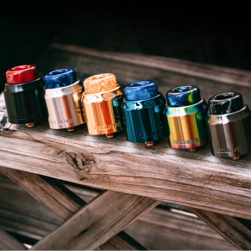 Новейший оригинальный резервуар для вейпа Wotofo Recurve Dual RDA с 10 шт. профилем 6 мм и