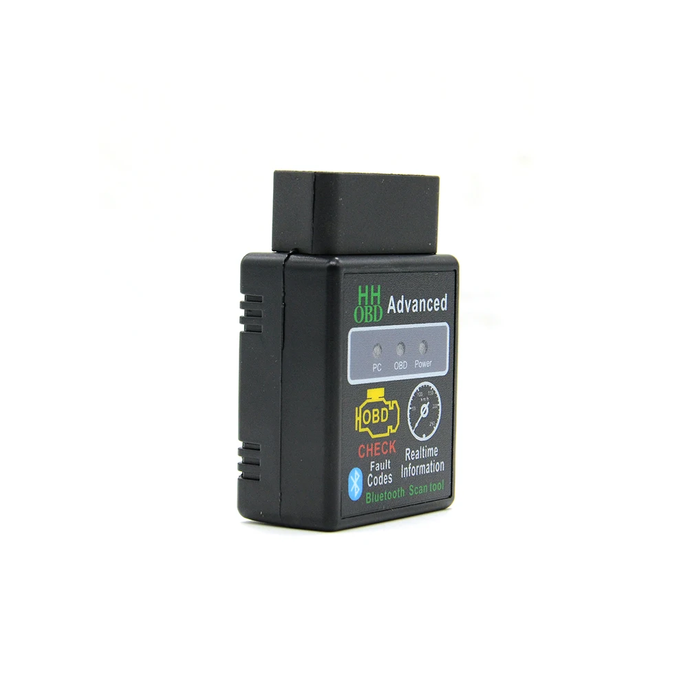 Автомобильный диагностический сканер V2.1 OBD2 HH OBD ELM327 работает Android Torque Bluetooth ELM327 HH OBD интерфейс ELM 327