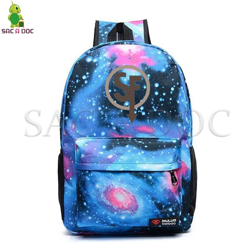 Sally Face игровой космический рюкзак, модный рюкзак для ноутбука, Мультяшные школьные сумки для подростков мальчиков и девочек, повседневный дорожный рюкзак - Цвет: 4