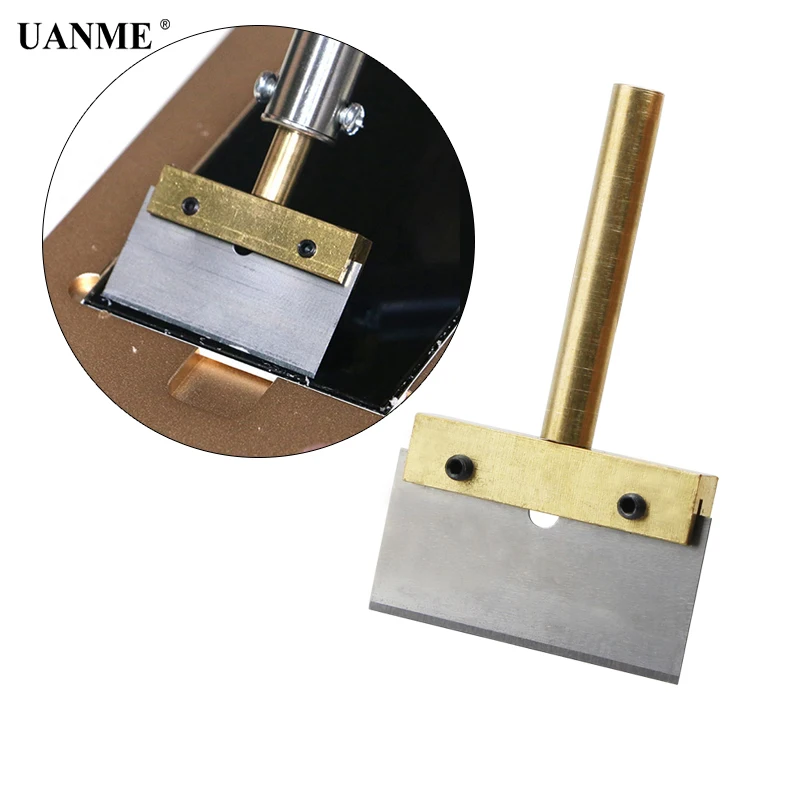 UANME Scraper Tool 60W T Solder Iron Tip with Blade Remove Residue LOCA Adhesive for Cell Phone Screen +T5 Screwdriver | Инструменты