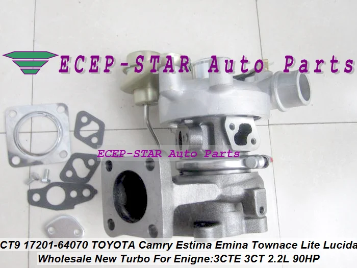Бесплатная доставка Турбокомпрессор CT9 17201 64070 1720164070 для TOYOTA Camry Estima Lite TownAce Vista 3CT 3C