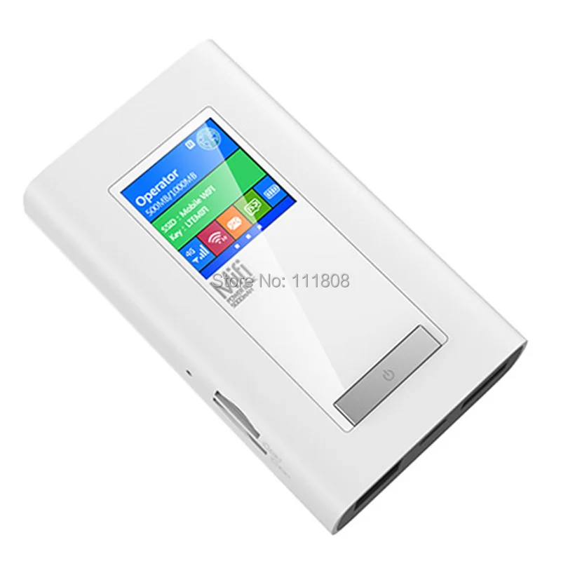 Новый Мифи LTE GSM 4 Г Wi Fi Маршрутизатор Беспроводной Адаптер с 5200 мАч Банк силы два SIM