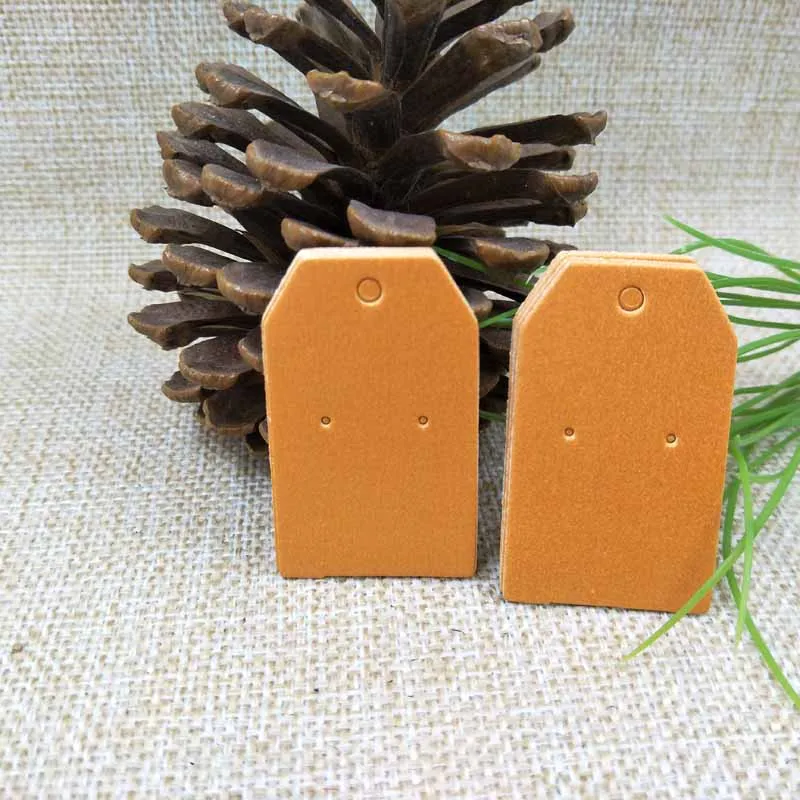 5*3cm pink/white/orange/green color earring display hanging card 100pcs +100plastic bag | Украшения и аксессуары