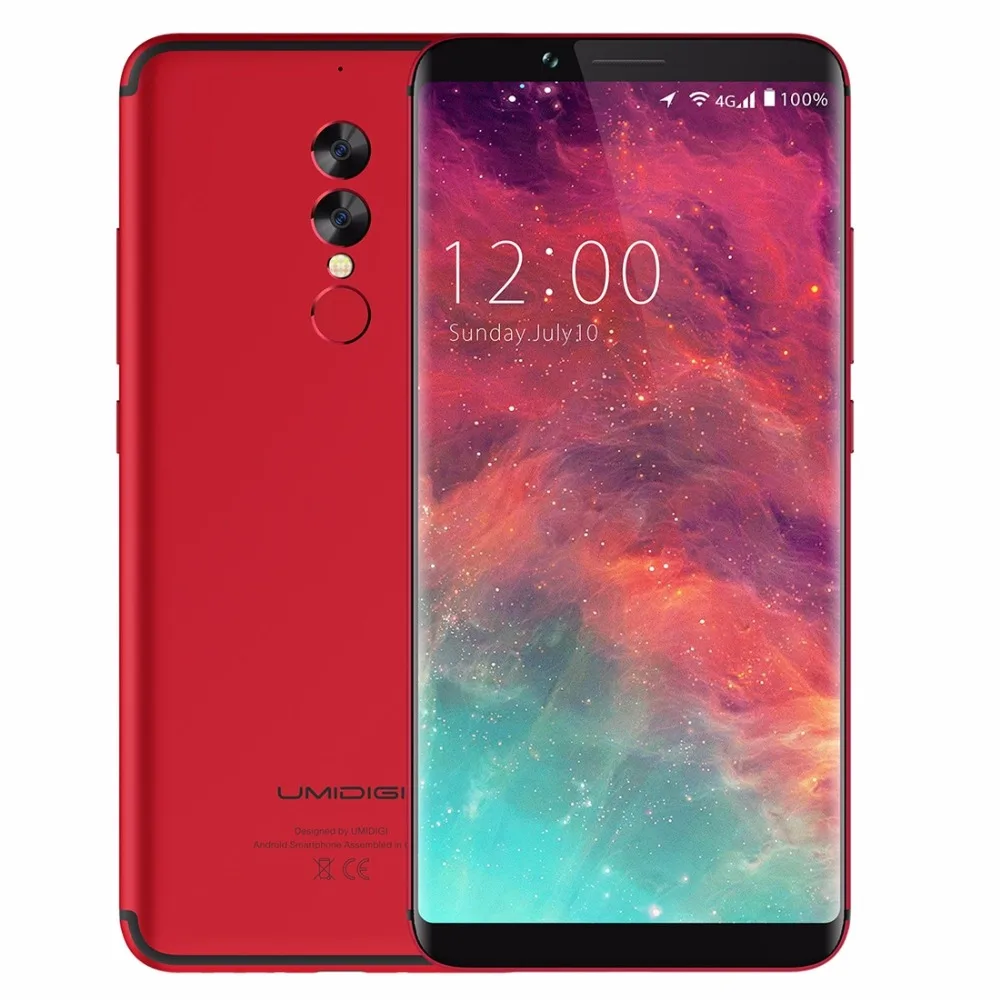 Оригинальный UMIDIGI S2 4 г мобильные телефоны Android 6 0 ГБ + 64 восьмиядерный смартфон