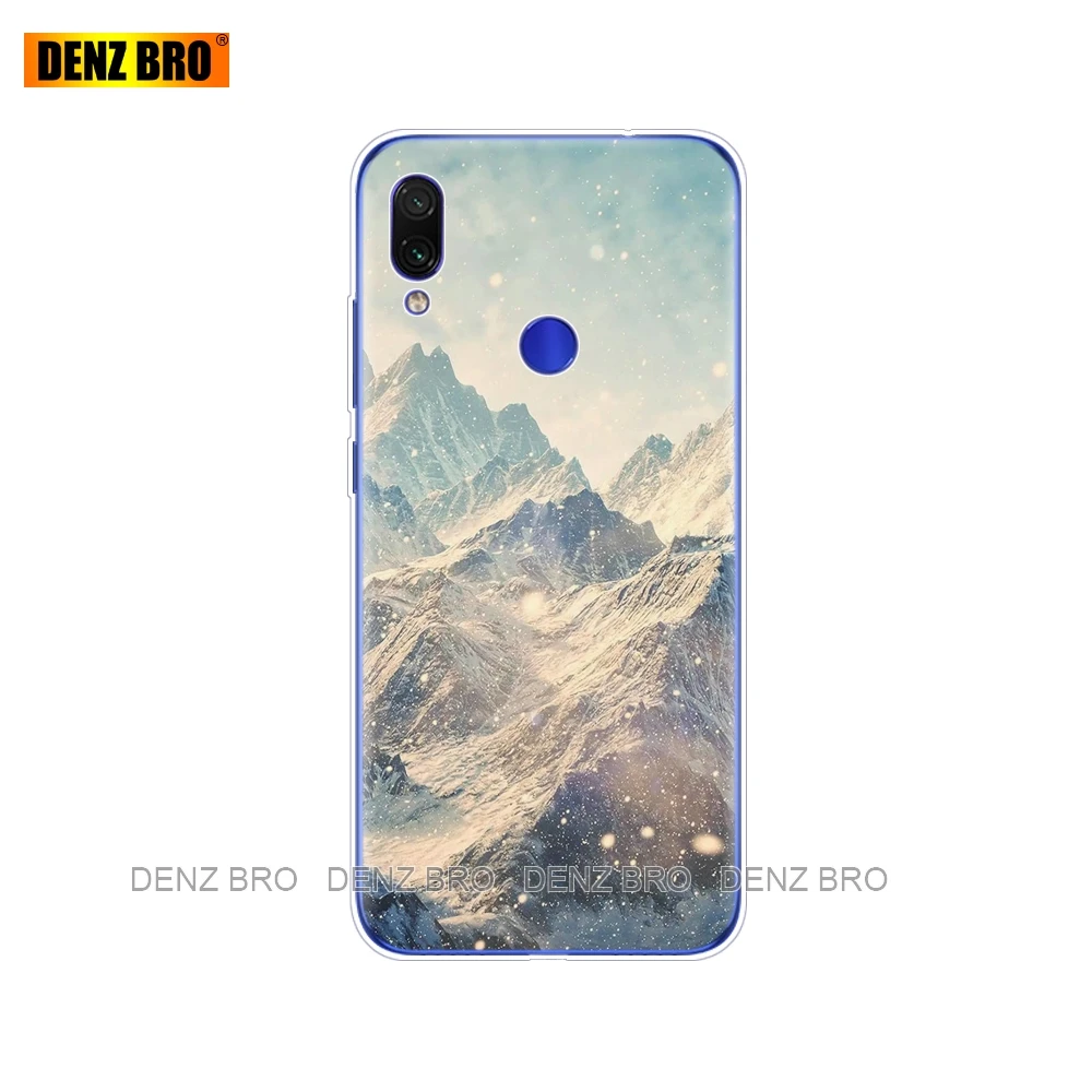34632 Чехол-бампер для Xiaomi Redmi Note 7 pro, силиконовый мягкий ТПУ с рисунком, чехол для Xiaomi Redmi Note 7, 6,3 дюймов, Fundas Redmi Note7 - Цвет: 34632