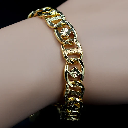 Bracelet Солнечный Электрический вездеход на ДУ манжеты браслеты цепи для женщин высокое качество крючок медная звезда для вечерние свадебные ежедневно - Окраска металла: Bracelet