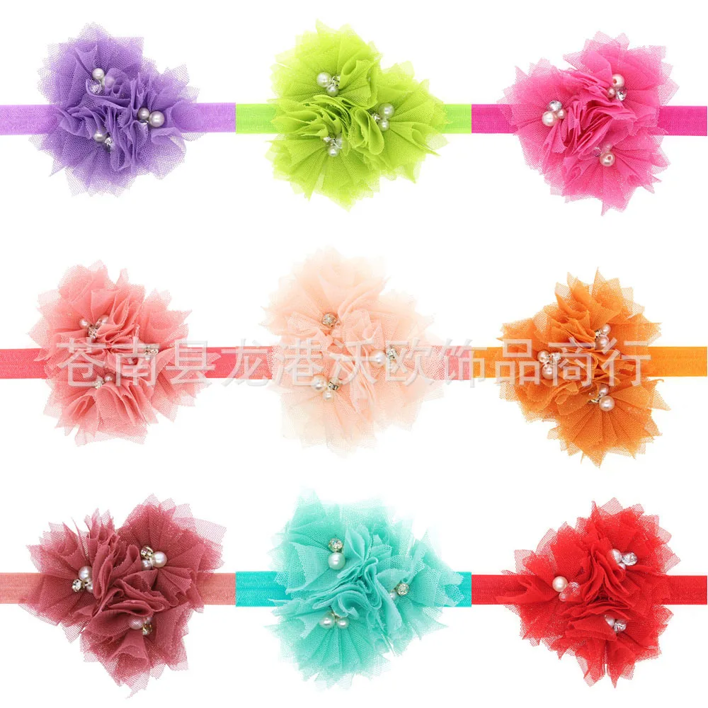 1 Piece MAYA STEPAN Children Fashion Cute Flower Hair Head Band Accessories Baby Newborn Rope Headband Headwear Headwrap | Детская