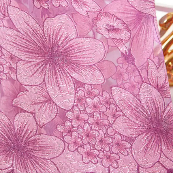 Роскошные высококлассные жаккардовые занавески из пряжи тюль вуаль дверь