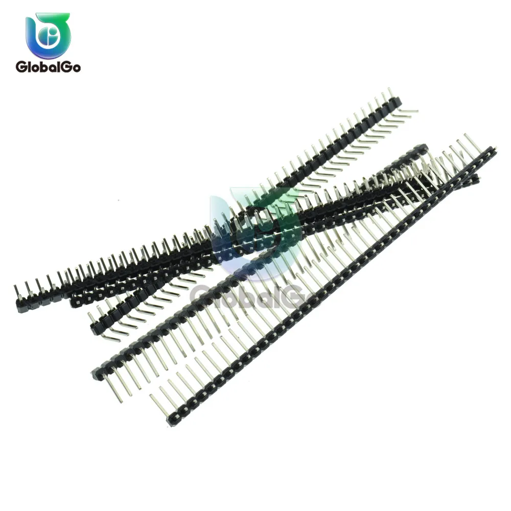 3 шт./лот 40 Pin 1x40 Однорядный штыревой разъем 40pin полосы для платы Arduino PCB