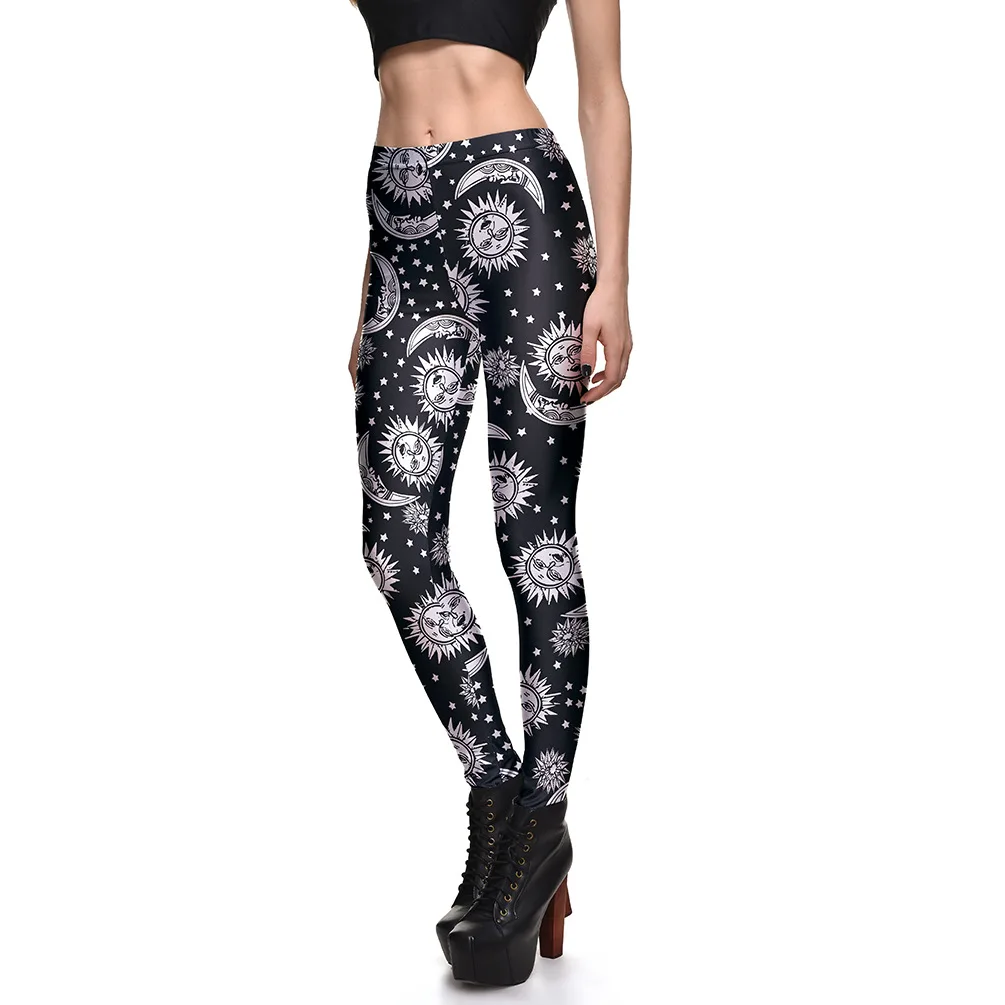 L-3869 women's leggings fashion printing for women skinny and sexy shape your hips legs | Женская одежда