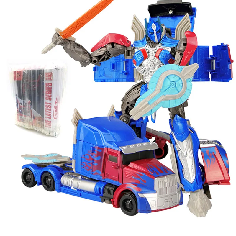 G With Box 19cm Transformation Car Robot Dinosaur Deformation Tobot Toy Optimus Action Figures Gifts Model Children Super Hero - Цвет: G With Box
