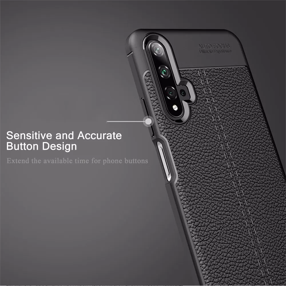 Чехол для телефона Huawei Honor 20, роскошный бампер, полная Защита, Чехол Для Honor 20 Pro, силиконовый чехол, мягкий ТПУ чехол
