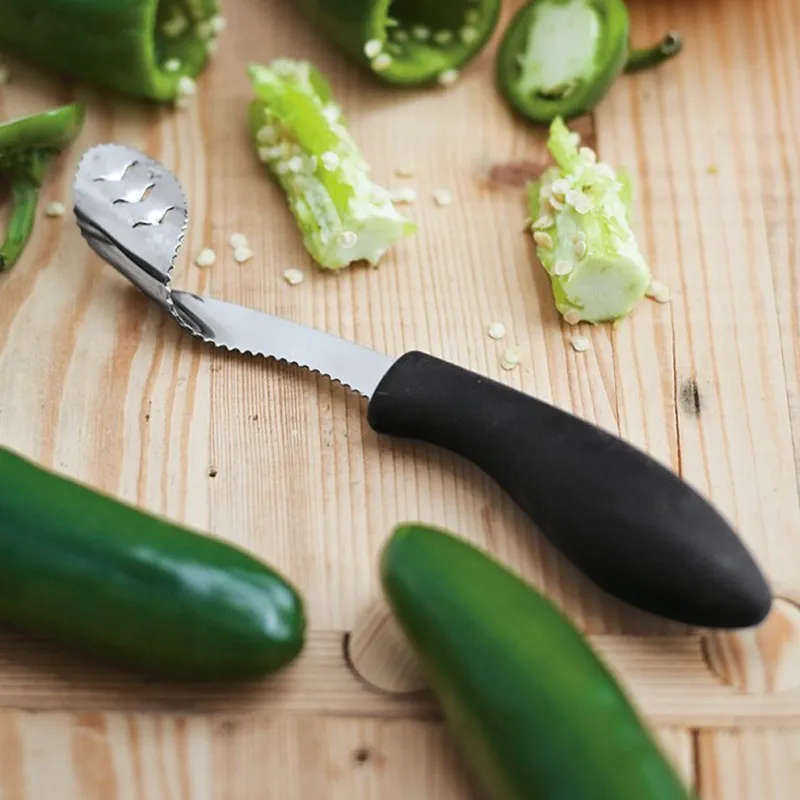 Iumer барбекю из нержавеющей стали перец для детей корер перца Jalapeno кухонная утварь