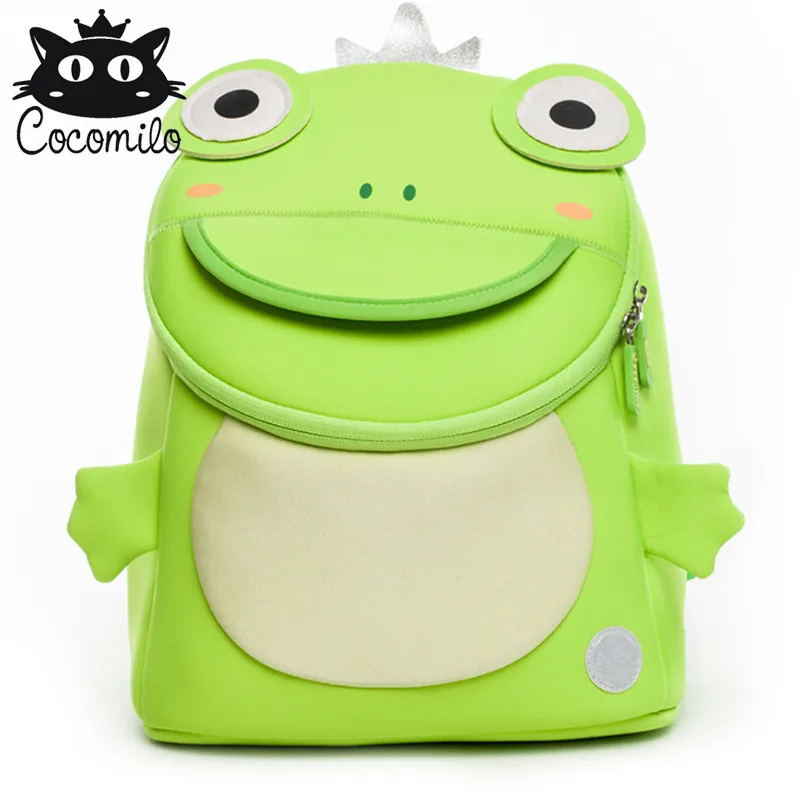 KZ106schoolbag Cocomilo брендовый рюкзак с объемным рисунком милого слона, медведя, школьный рюкзак для детского сада, Детский рюкзак с изображением животных, подарочные детские школьные сумки для девочек и мальчиков - Цвет: KZ106schoolbag