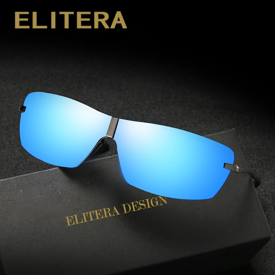 Мужские поляризованные солнцезащитные очки ELITERA винтажные брендовые