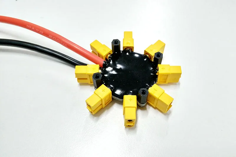 1PC Plant Protection Drone Power Distribution Board High Current 8AWG 10AWG V2 Distributing Module with XT60 Female Plug | Игрушки и