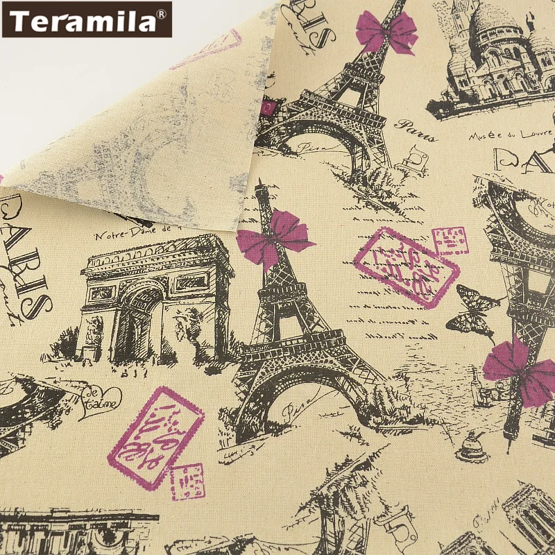 Домашний Текстиль Хлопок Льняной Ткани Швейные Скатерть Подушки Мешок Занавес