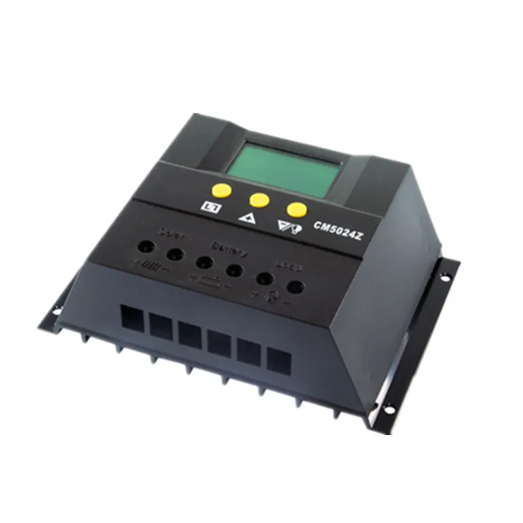 Контроллер солнечного света CM12V24V50A датчик температуры ЖК дисплей система