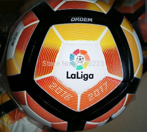 Новое Поступление 2016/17 Сезон Лига Чемпионов Размер 5 Бесшовные ПУ Футбольный Мяч